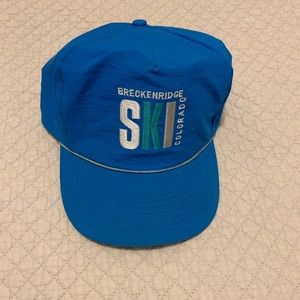 Vintage Ski Hat. Retro Breckenridge Snowboarding Hat